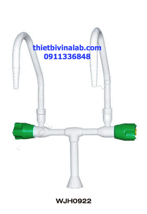 Vòi rửa phòng thí nghiệm 2 nhánh WJH0922